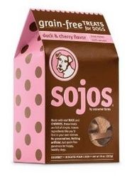 Sojo's Grain-Free Dog Treats - Duck & Cherry 10 oz.