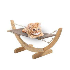 Cat Climber with Hammock for Cats and Small Dogs (Color: As pic show)