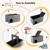 Multifunction Cat Furniture Cat Litter Box with Mat